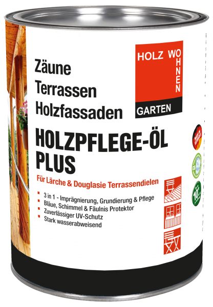 Holzpflegeöl PLUS für Nadelholz NATURGETÖNT