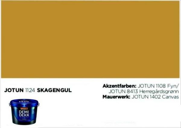 SKAGENGUL | Jotun DEMIDEKK Ultimate Täckfärg | Holzfarbe