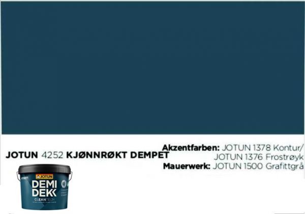 KØNNRØKT DEMPET | Jotun DEMIDEKK Cleantech | Holzfarbe