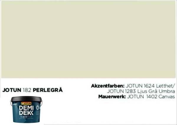 PERLEGRÄ | Jotun DEMIDEKK Cleantech | Holzfarbe