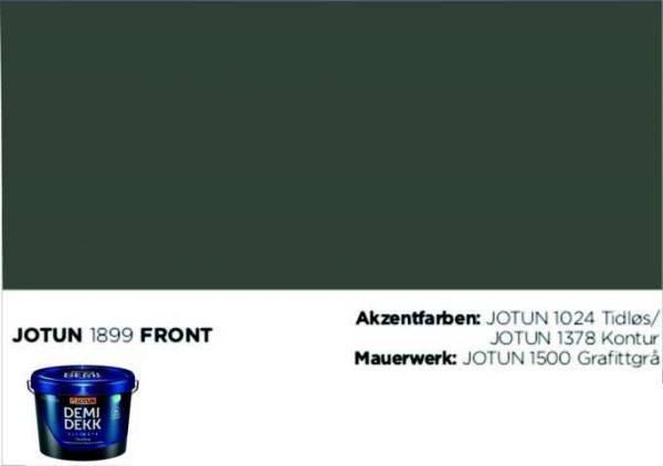 FRONT | Jotun DEMIDEKK Ultimate Täckfärg | Holzfarbe