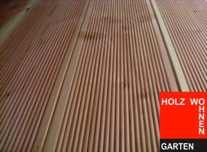 Terrassenholz Douglasie A-Sortierung; 28 x 145 mm;