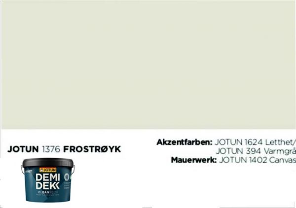 FROSTRØYK | Jotun DEMIDEKK Cleantech | Holzfarbe