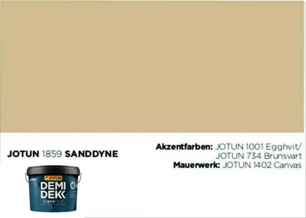 SANDDYNE | Jotun DEMIDEKK Cleantech | Holzfarbe