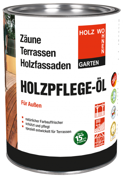 Holzpflegeöl für Harthölzer NATURGETÖNT